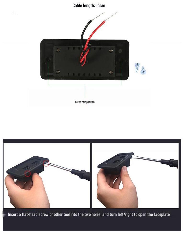 3.1A USB Car Charger Panel for RVs - Hot Sale