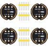 4pcs INMP441 Omnidirectional Microphone I2S Interface Digital Output Sensor Module Supports for ESP32