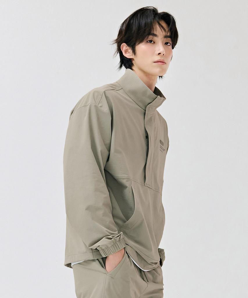 Chasecult Unisex Stretch High-Neck Anorak T-Shirt-Deru5119B0X