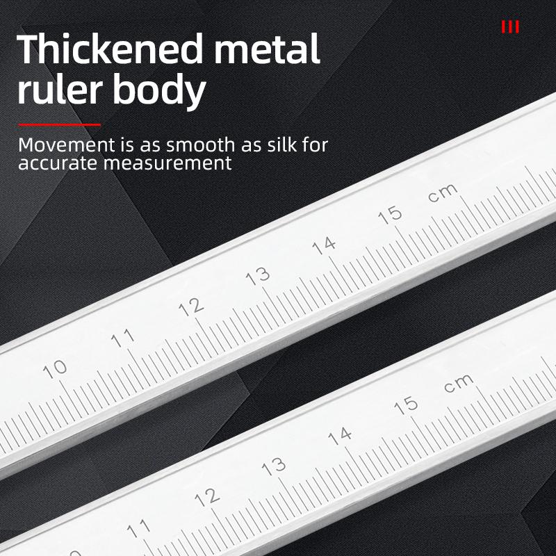 Șubler Vernier din Oțel Carbon 0-150mm 0-200mm 0-300mm Șurub de Blocare Șubler Vernier Oțel Inoxidabil de BeBosLook