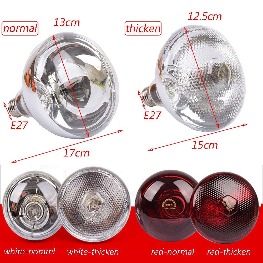 Thickened High Quality Reptile Habitat Lighting Breeding Bulb Pet Brooder Lamp Heating Lamp Bulb