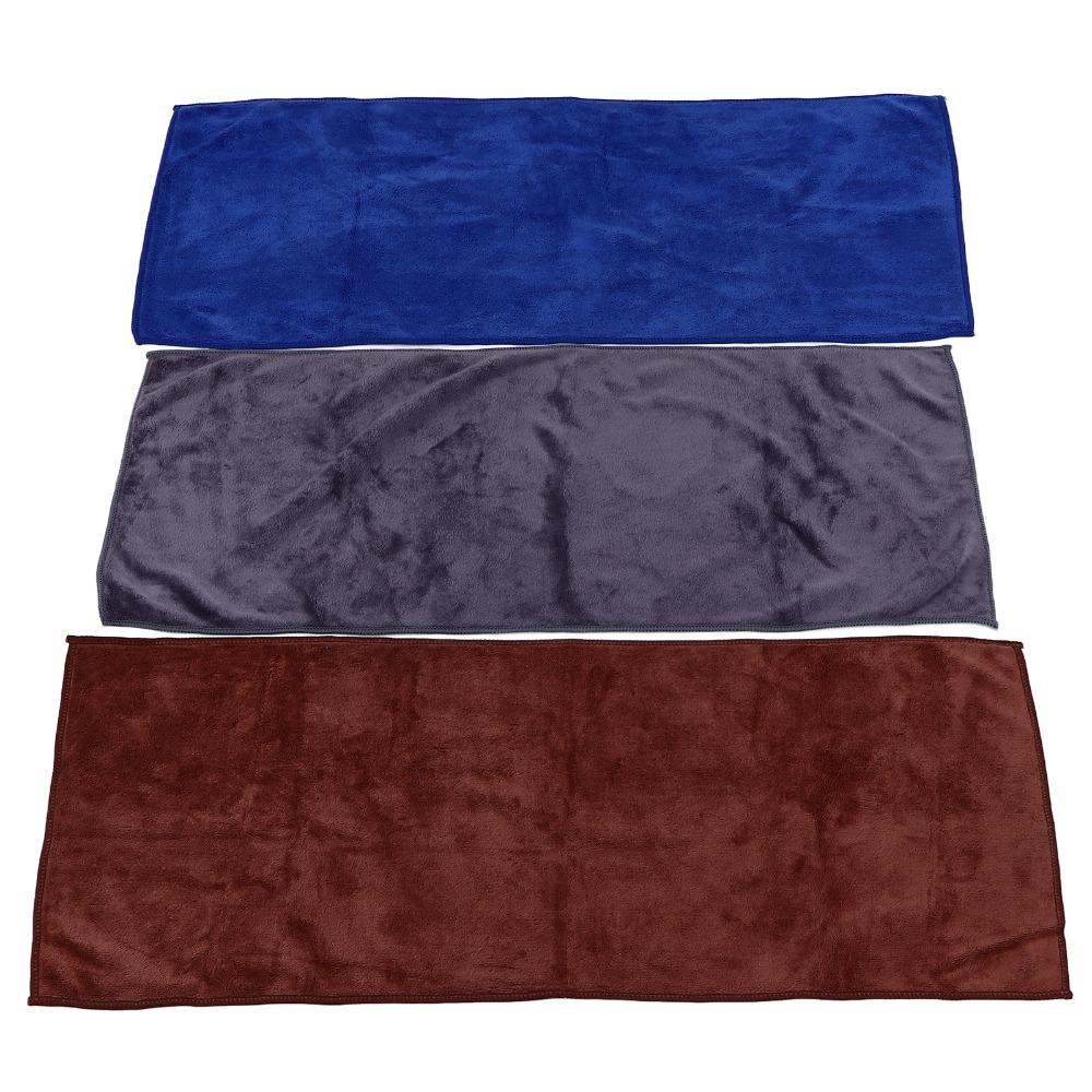 3pcs Super Absorbent Microfiber Car Towels Double Sided Car Wash Cleaning Cloth Car Washing