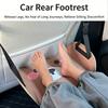 Portable Adjustable Car Rear Seat Foot Hamk Cartoon Bear Hanging Footrest for Travel, Office  Car Interior Comfort Supplies