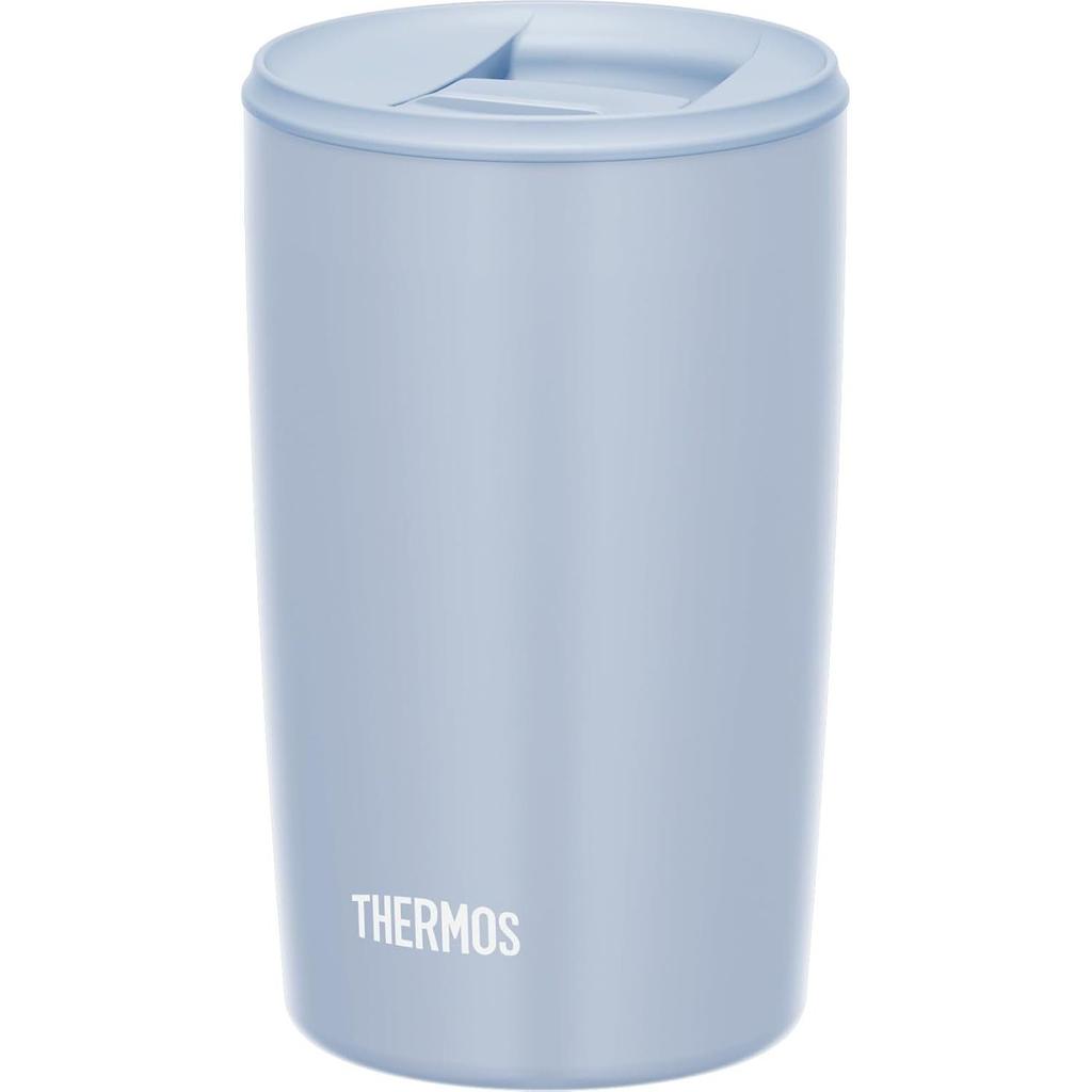 Thermos Vacuum Insulated Tumbler Lid Dishwasher Safe 400ml Ash Blue JDP-401 ASB