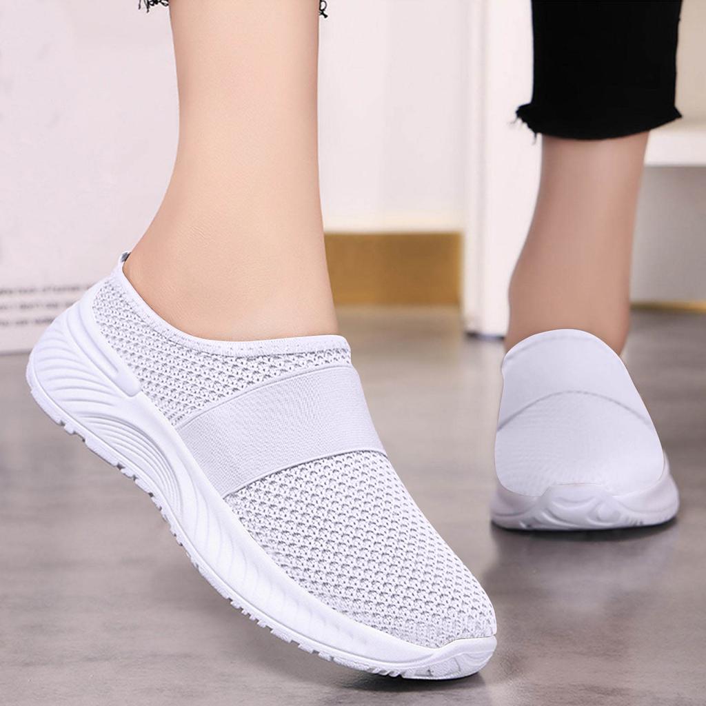 Hollow Out Women's Ladies Mesh Shoes Footwear Flat Breathable Shoes