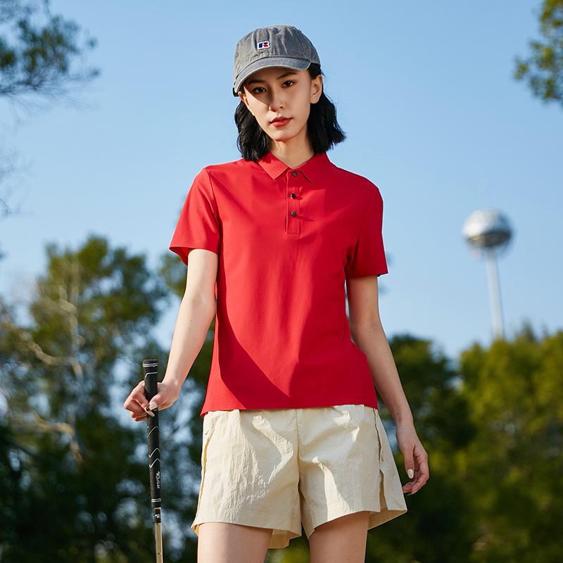 Ice Silk Polo Shirt: Men's & Women's Summer Lapel Short Sleeve, Custom Group Work Cultural Shirt with Collar