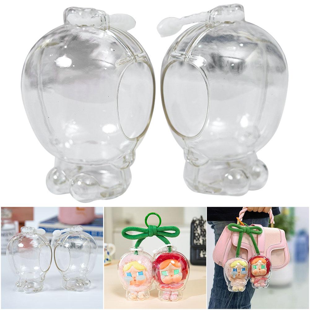 Doll Dust Storage Case PC Cute Doll Protective Cover Plush Dolls Display Case Plush Face Protective Case for Plush Dolls China Mainland