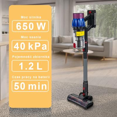 BERGMANN PUX 728 650W N Cordless Vertical Vacuum Cleaner