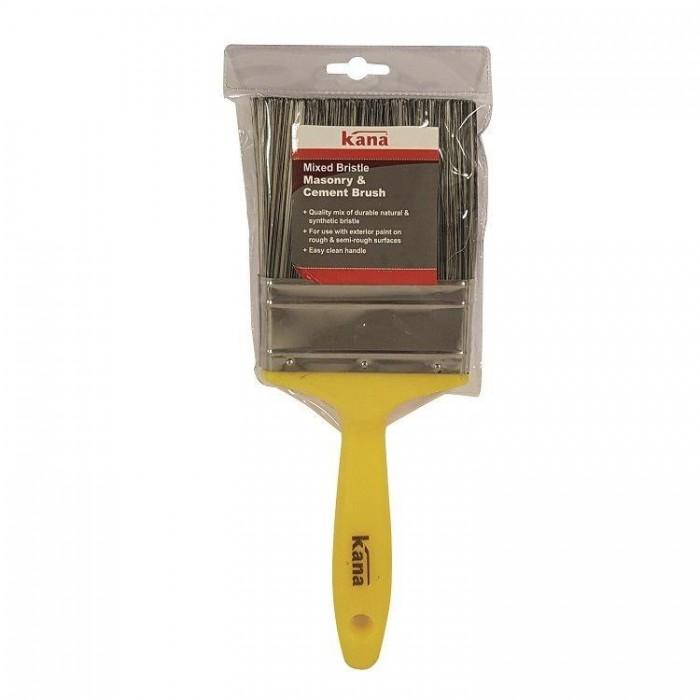 5'' External Masonry & Cement Wall Brush Yellow