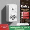 Anti-theft Voice Announcement Alarm PIR Motion Sensor Entry Door Sensor Alarm System