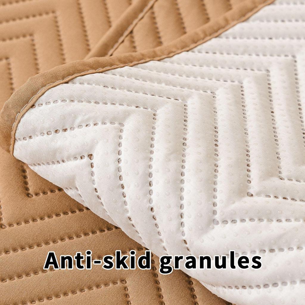 2026 New Autumn/Winter Non-Slip Waterproof Sofa Cover - Simple Style, Thick Brushed Fabric