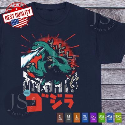 Godzilla King of Monster T-Shirt Popkultur Gojira Street-T-Shirt Filmkleidung
