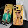 Coque de téléphone Singer B-Bad Bunny Pour IPhone 17 Air 16 E Pro Max 15 14 13 Mini 12 Pro 11 Max Plus Coque Souple Noire
