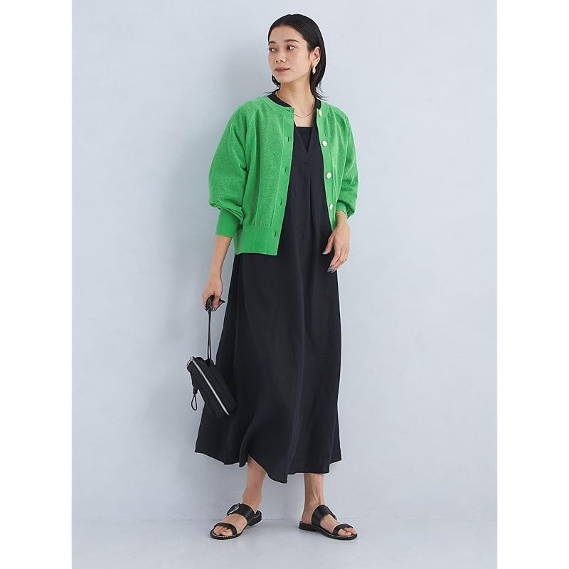 [United Arrows green label Relaxing] Conclusion series Ninja cardigan 2WAY -washable- 36281050949 0900 BLACK(09) FREE