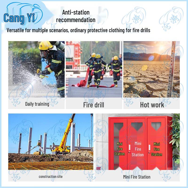 Cangyi Firefighter Training & Rescue Suit Set 02
