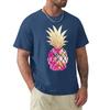 Aloha pineapple Hot Pink TShirt new edition quickdrying summer top Mens tshirt