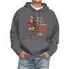 Men's Print Hooded Sweatshirt Long-Sleeve Casual Pullover Hoodie Hooded Sweatshirt