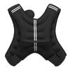 Adjustable Reflective Fitness Weighted Vest with Detachable Weights