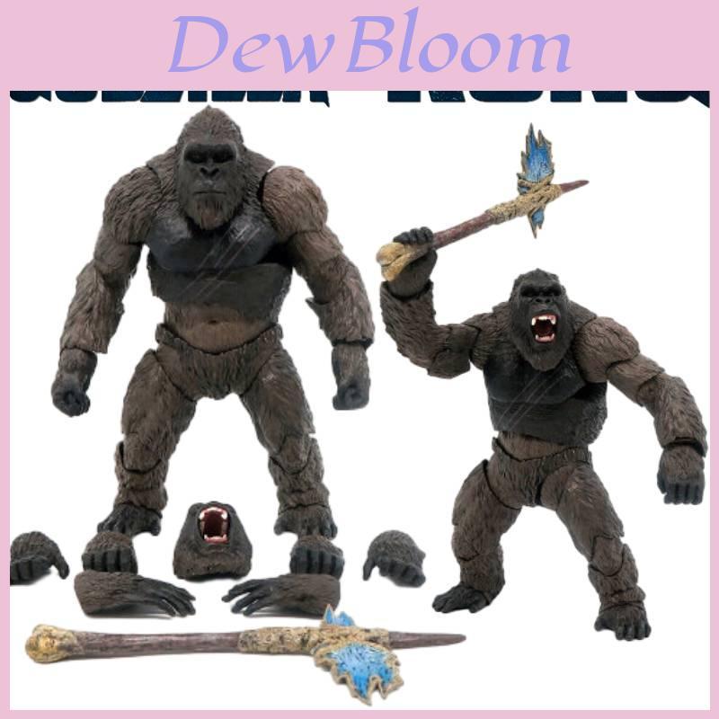 Godzilla Vs. King Kong Toy Action Figure Model 14cm/5.51in Size Black Color