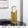 Modern Minimalist Geometric Crystal Ball Decor Iron Art Luxury Living Room Entryway TV Cabinet Home Decor