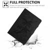 For iPad Mini (2024)/mini (2021) Smart Case PU Leather Coconut Tree Imprinted Tablet Cover with Card Holder