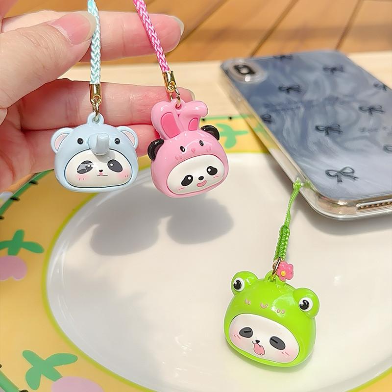Melan Blues Panda Pvc Mobile Cartoons Animal Decorations Pendant Gifts Kids