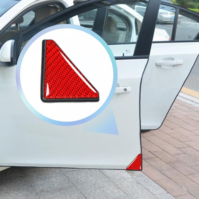 Chránič hran dveří auta, ochranná nálepka z uhlíkových vláken, pravoúhlý design, nástroj pro ochranu vozidel pro SUV a nákladní automobily