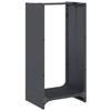 VidaXL Firewood Rack Anthracite 40x30x80 Cm 864233