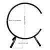 SciAza Copper Percussion Gong Mini Desktop Drum 35+40cm High C Ranger China Small Space Suitable