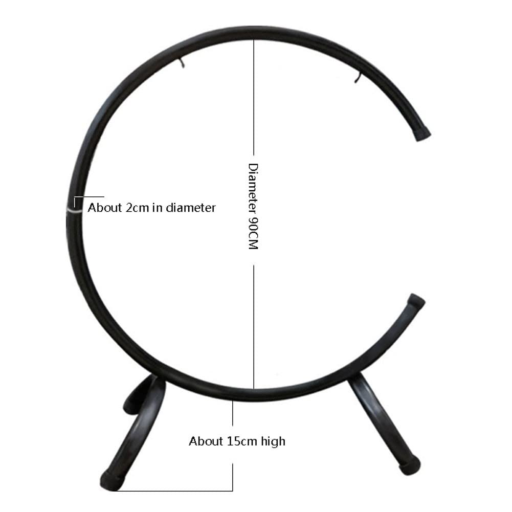 SciAza Copper Percussion Gong Mini Desktop Drum 35+40cm High C Ranger China Small Space Suitable