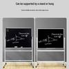 Double-Sided Magnetic Mobile Whiteboard Stand for Home & Office Teaching and Training