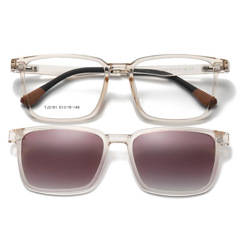 

Flip-up Magnetic Clip-on Prescription Glasses Men Women TR90 Anti Glare Polarised Myopia Sunglasses Blue Filter Reading Glasses Original Lenses