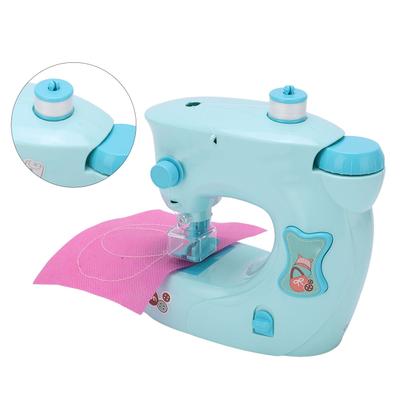 Kinder Mini Nähmaschine Spielzeug Set Tragbare Kinder Elektrische Simulations-Nähmaschine für Über 3 Jahre