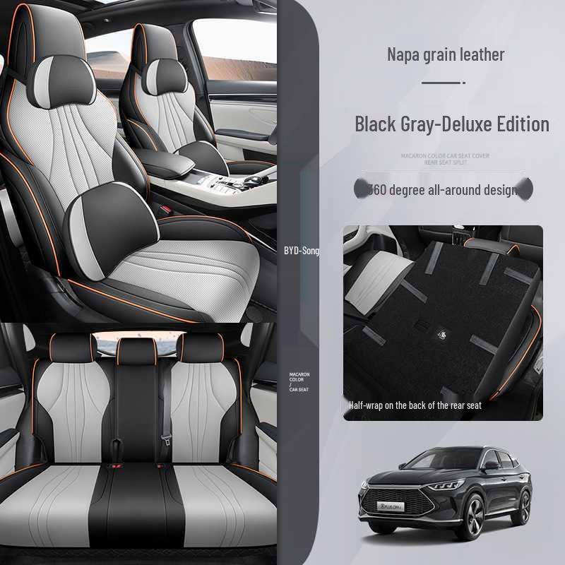 BYD Song Plus DMi/EV Perforated Leather All-Season Car Seat Cover