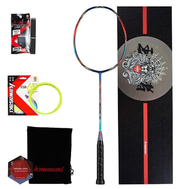 Kawasaki K9 King Series Full Carbon Badminton Racket