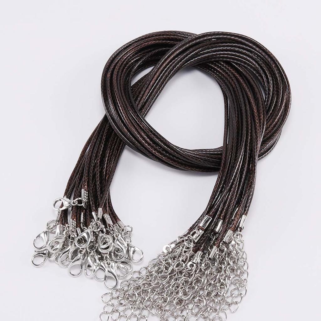 Korean Wax Line Jewelry Cord - 1.5mm Braided Necklace Rope 2023 Edition