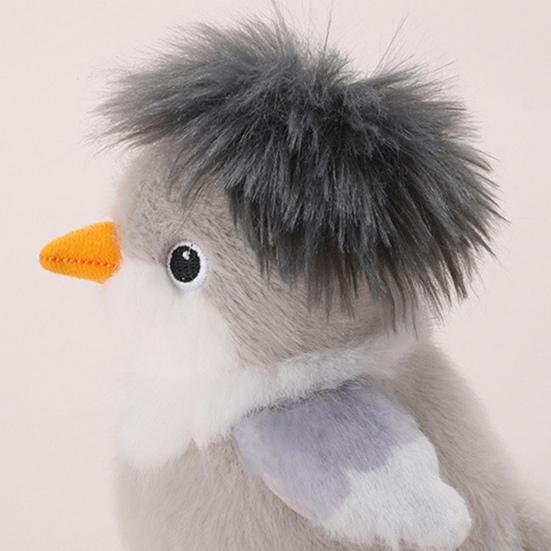 Magnetic Canary Plush Toy 13cm Realistic Finch Bird Lovely Bird Series Figurine Soft Stuffed Animal for Kids Collectors