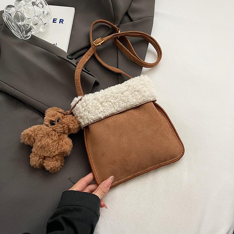 Simple and Cute, Patchwork, Cute Single-shoulder Bag, Trendy and Fashionable Crossbody Women's Bag