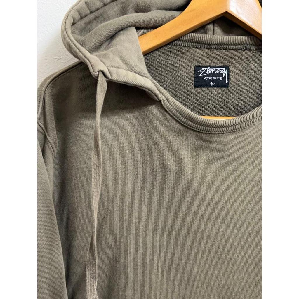 Used 00s Old Stussy Retrofit Sweatshirt Parka Reverse Weave Rare
