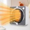  Space Heater for Indoor Use   Fast Heating Quiet Portable Desktop Heater Fan for Bedroom Bathroom  