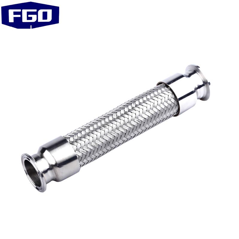 FGO 304 Stainless Steel Quick-Release Metal Braided Hose Φ25 Chuck 50.5