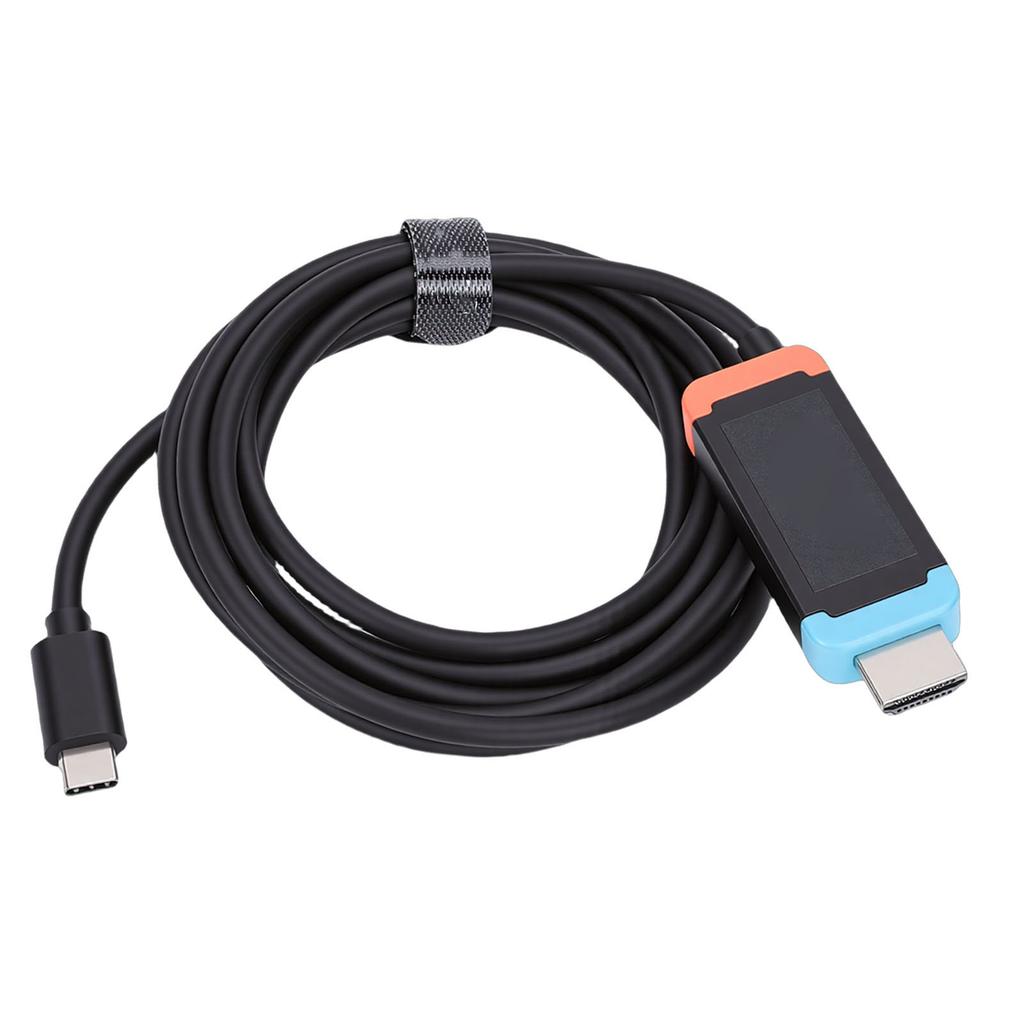 Type C To HD Adapter Cable Fit for Switch 4K 60Hz PD100W TV Docking Station for Phone Laptop 6.56ft
