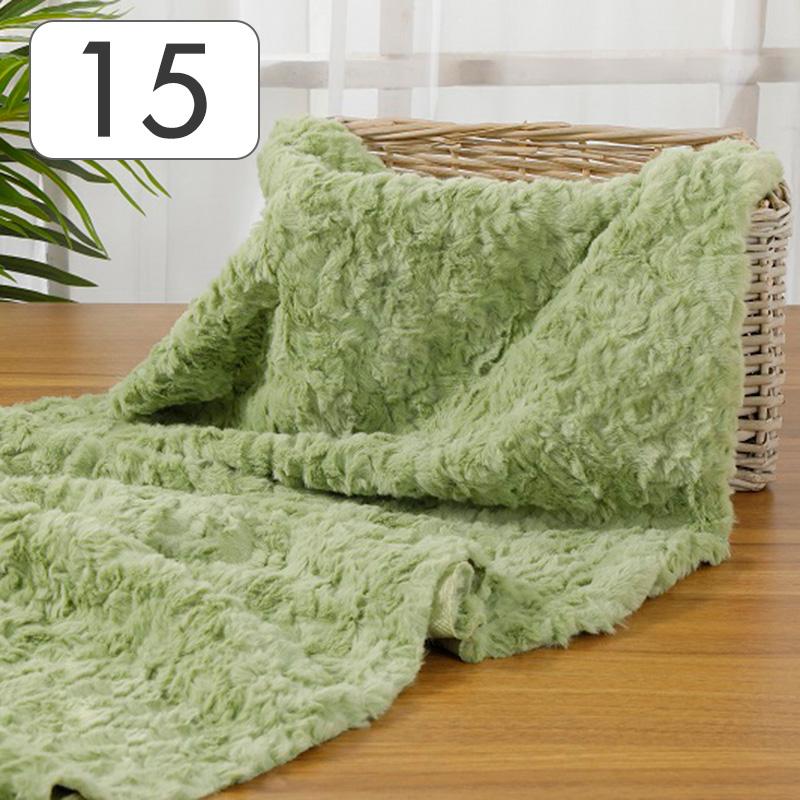 25x50cm Embossed Microfiber Plush Faux Fur Fabric Imitation Rabbit Fur Fabric For DIY Doll Garment Patchwork Sewing Material