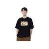ONITSUKA TIGER Round Neck Letter Short Sleeve T-Shirt Unisex T-Shirts Black Gold 2183B174-001