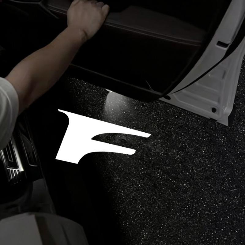 Car Door Welcome Light Logo Projector Lights Accessories For Lexus F SPORT ES RX NX LS UX LM LX GX LC RZ IS CT GS RC HS SC TX LB