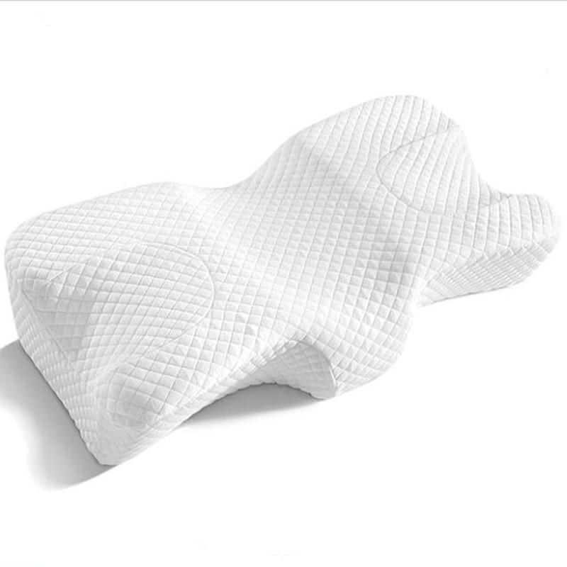 Side Sleeper Pillow for Neck and Shoulder Pain Wrinkle Prevention - Beauty Pillow for Anti Wrinkle & Anti Aging.