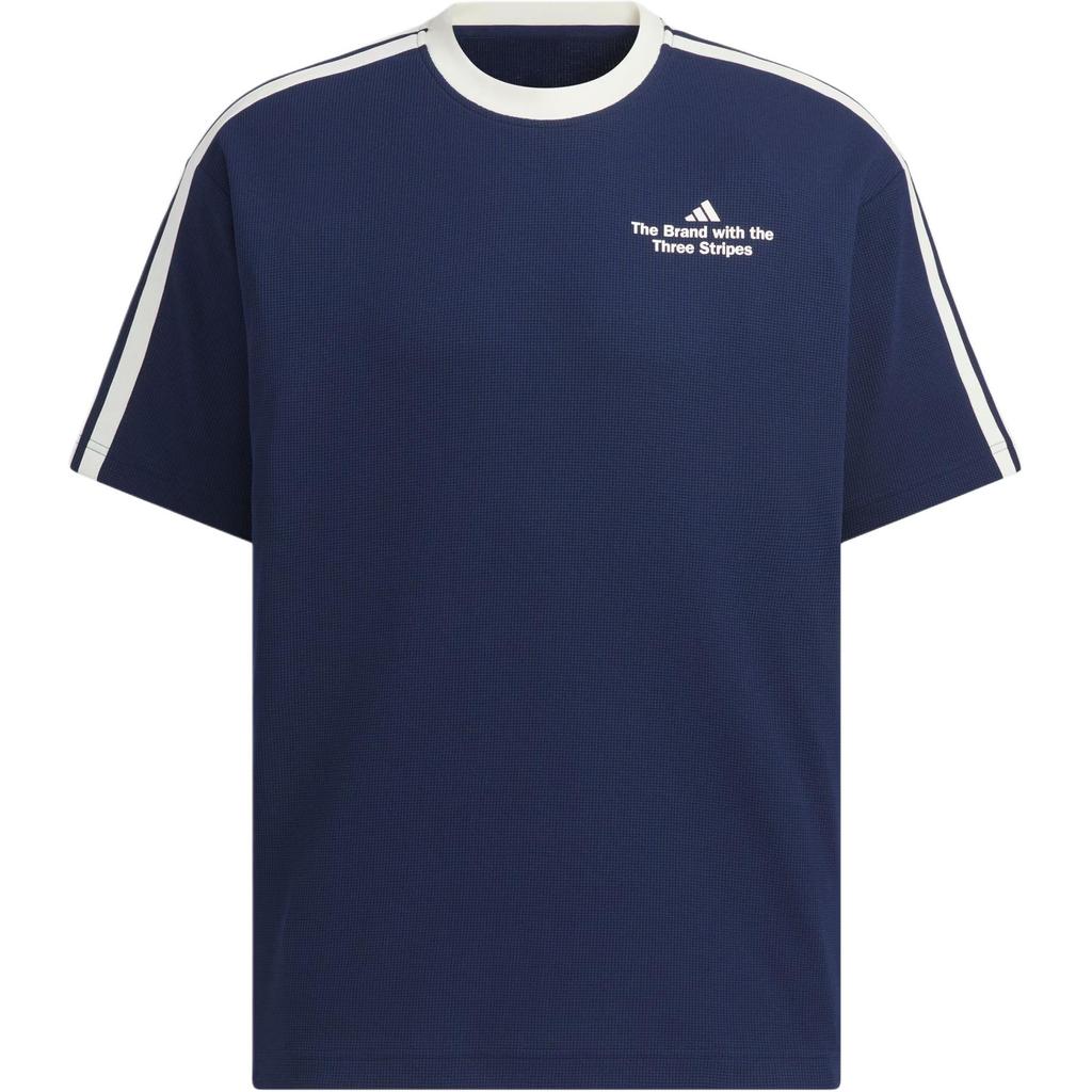 Adidas SS25 Casual Loose Short Sleeve T-Shirt Men Tops KF2473