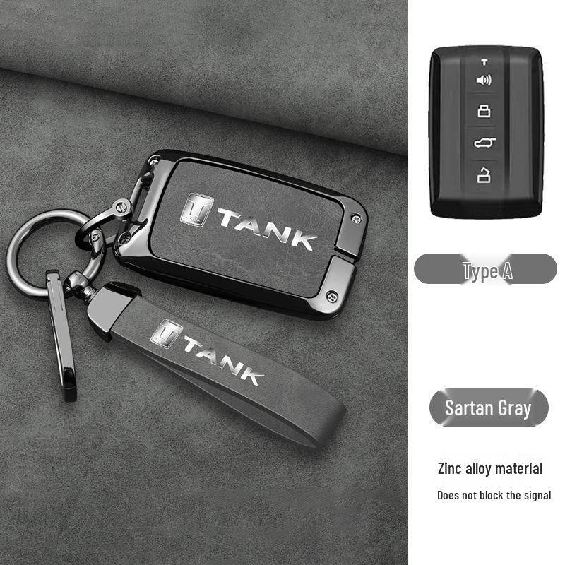 23 Tank 300, Model 400HI4T, 500 Car Metal Buckle Key Case for Men and Women