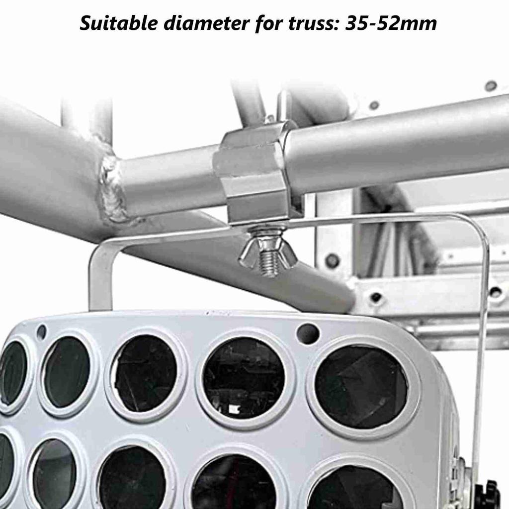 10pcs Stage Lights Clamp 44lb Load Capacity Aluminum Stage Light Clamp Hook for Stage Party