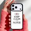 Medicine Keep Calm I'm Nurse Phone Case for iPhone 17 Air 16e 15 14 13 Pro Max Back Cover for 12 11 Pro Coque